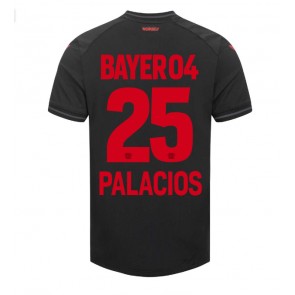 Bayer Leverkusen Exequiel Palacios #25 Hjemmebanetrøje 2023-24 Kort ærmer